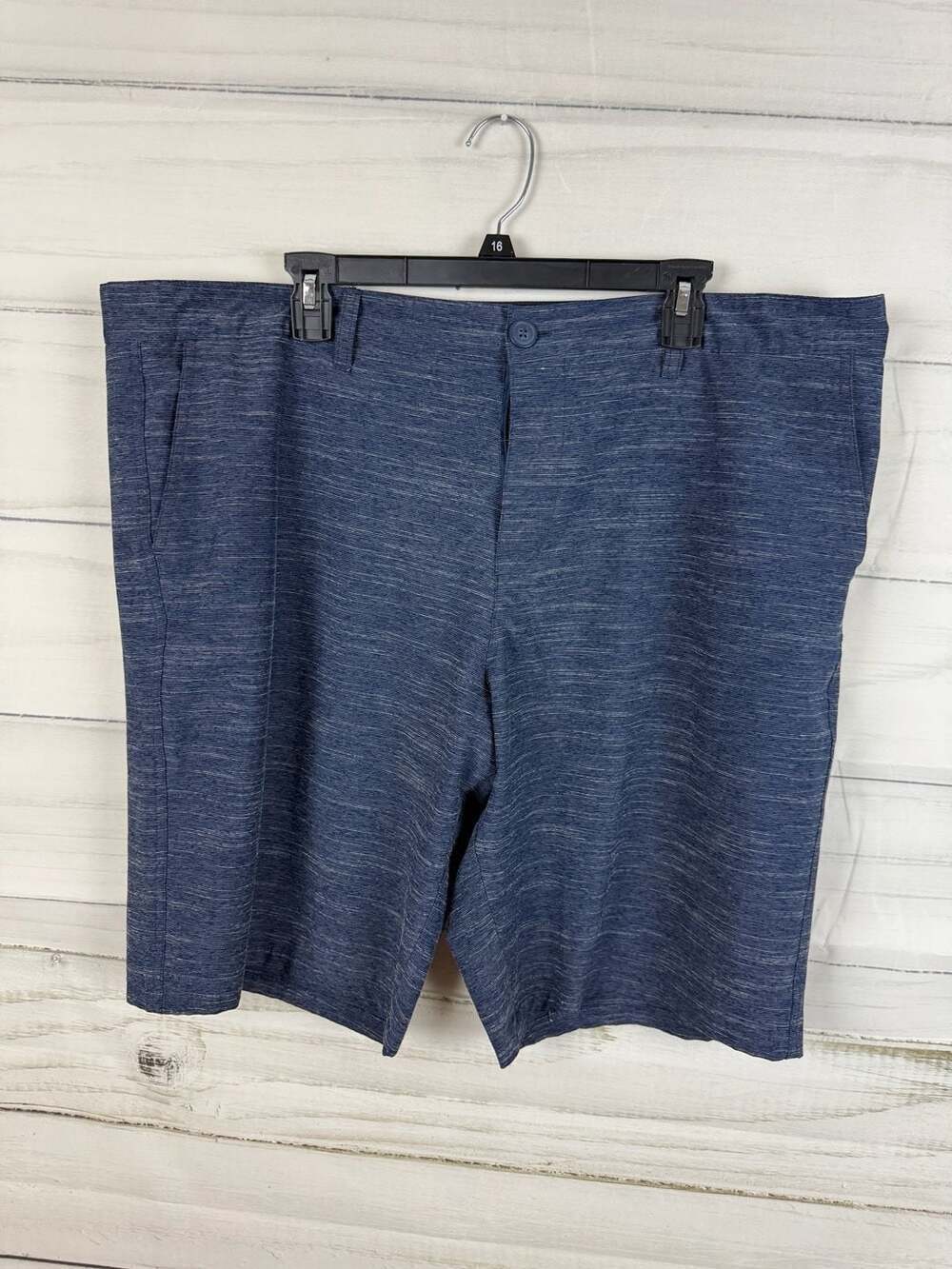 Op Ocean Pacific OPFLEX 4-Way Stretch Navy Blue  Hybrid Performance Shorts A-12